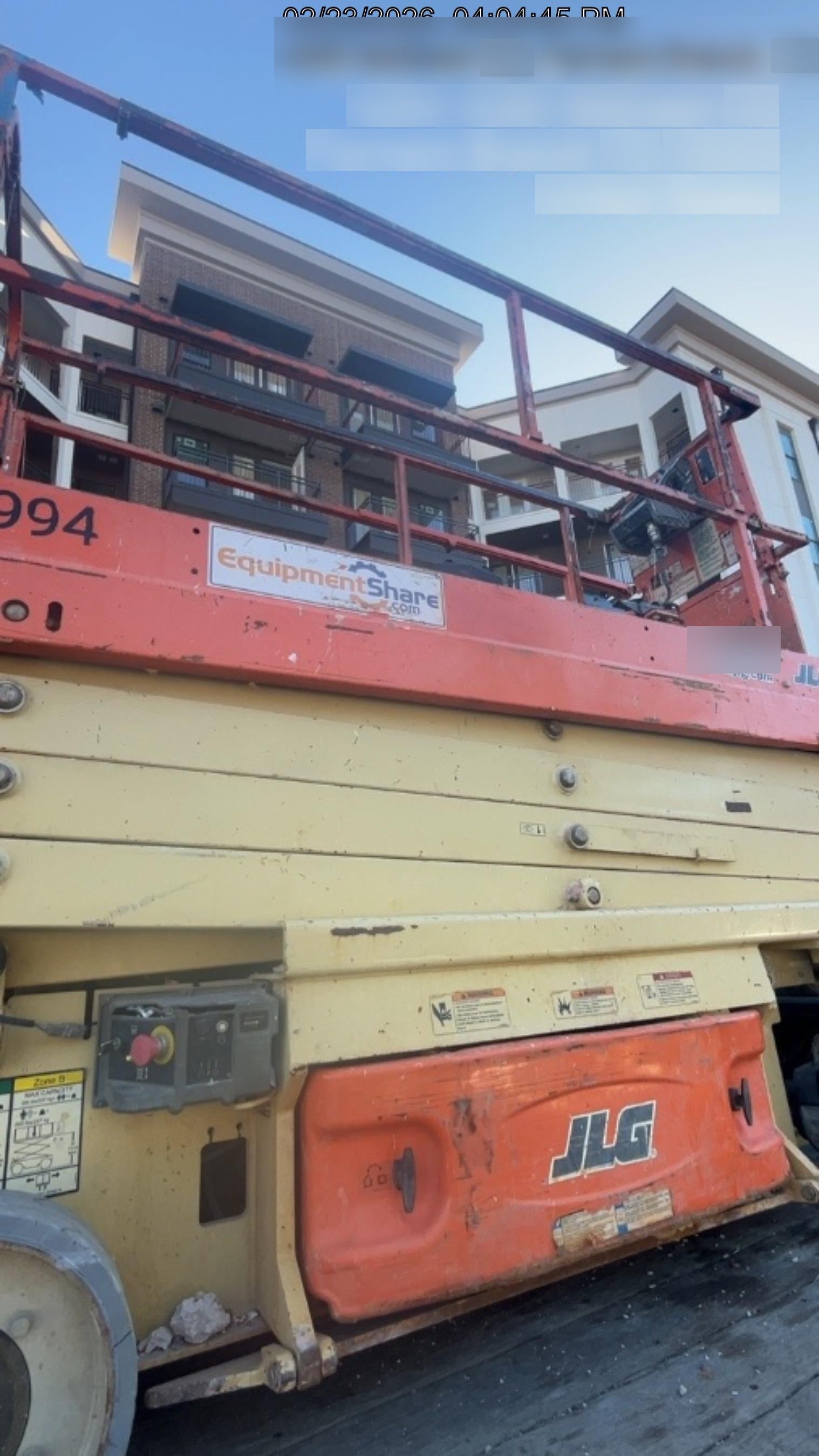 2016 JLG 2632ES JLG 2632ES Scissor Lift