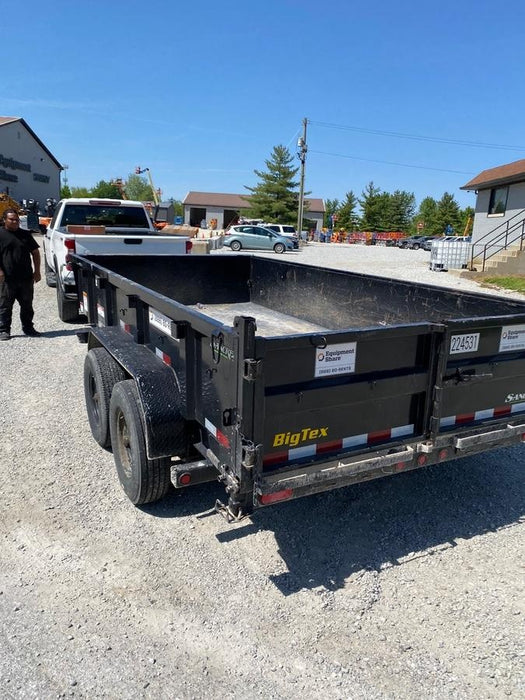 2022 BIG TEX TRAILER 14LP-14BK6SIRPD