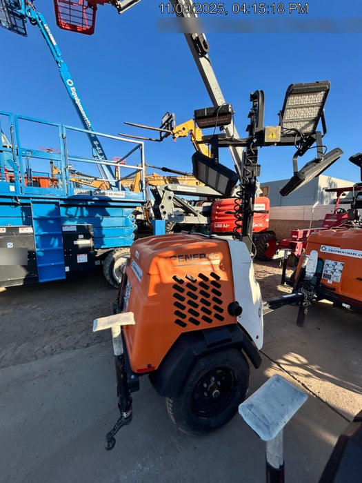 2024 Generac MLT2 Diesel, Flex Switch 120V Input, Powerzone Controller, 
(4) 320W LED Lights, 4kW Generator, 39.9 Gal Fuel Tank, 2" Ball, T3