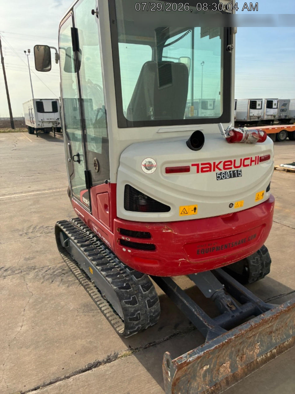 2025 TAKEUCHI TB235-2CR