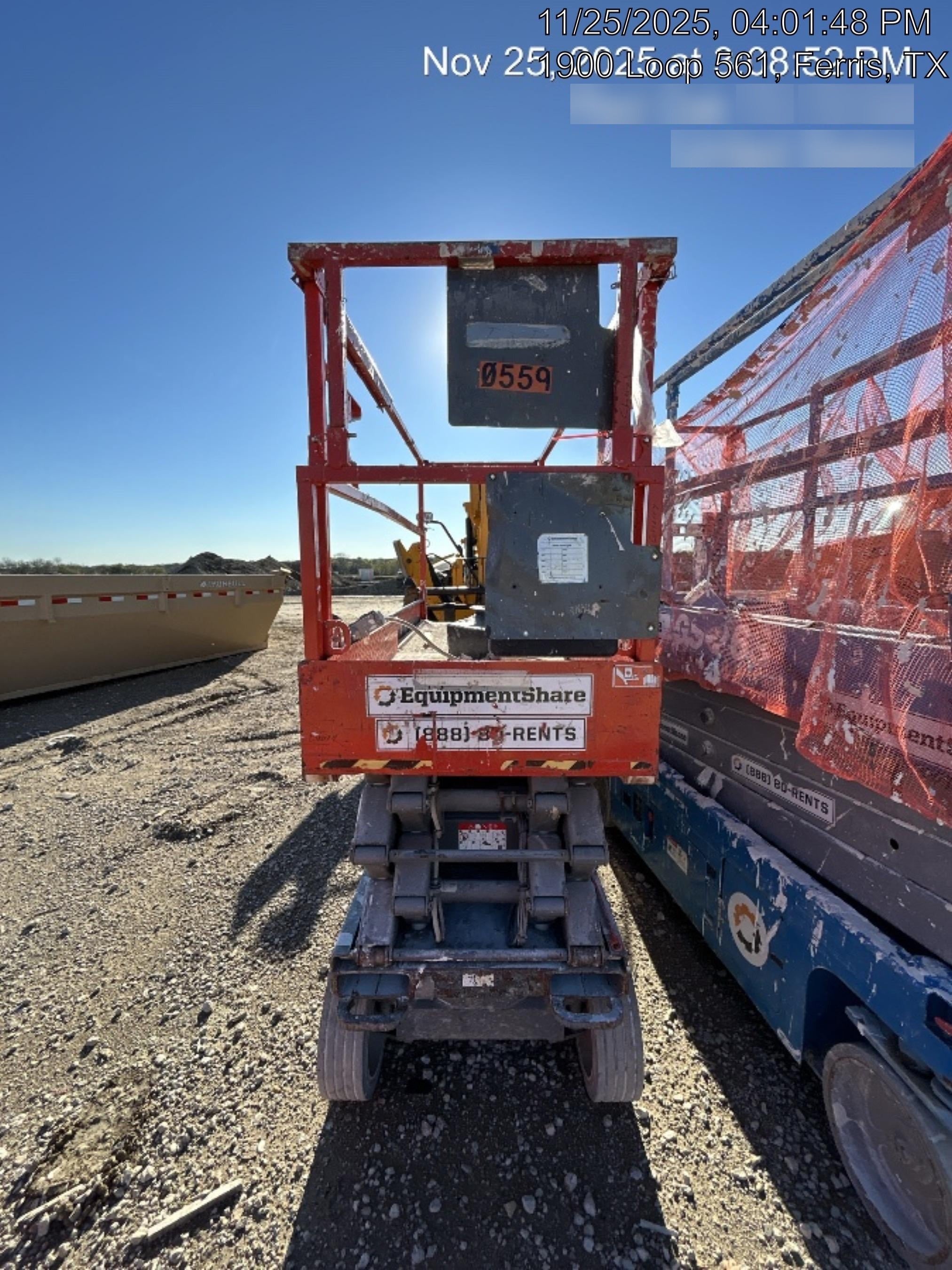 2015 Skyjack SJIII-3226 26' Scissor Lift