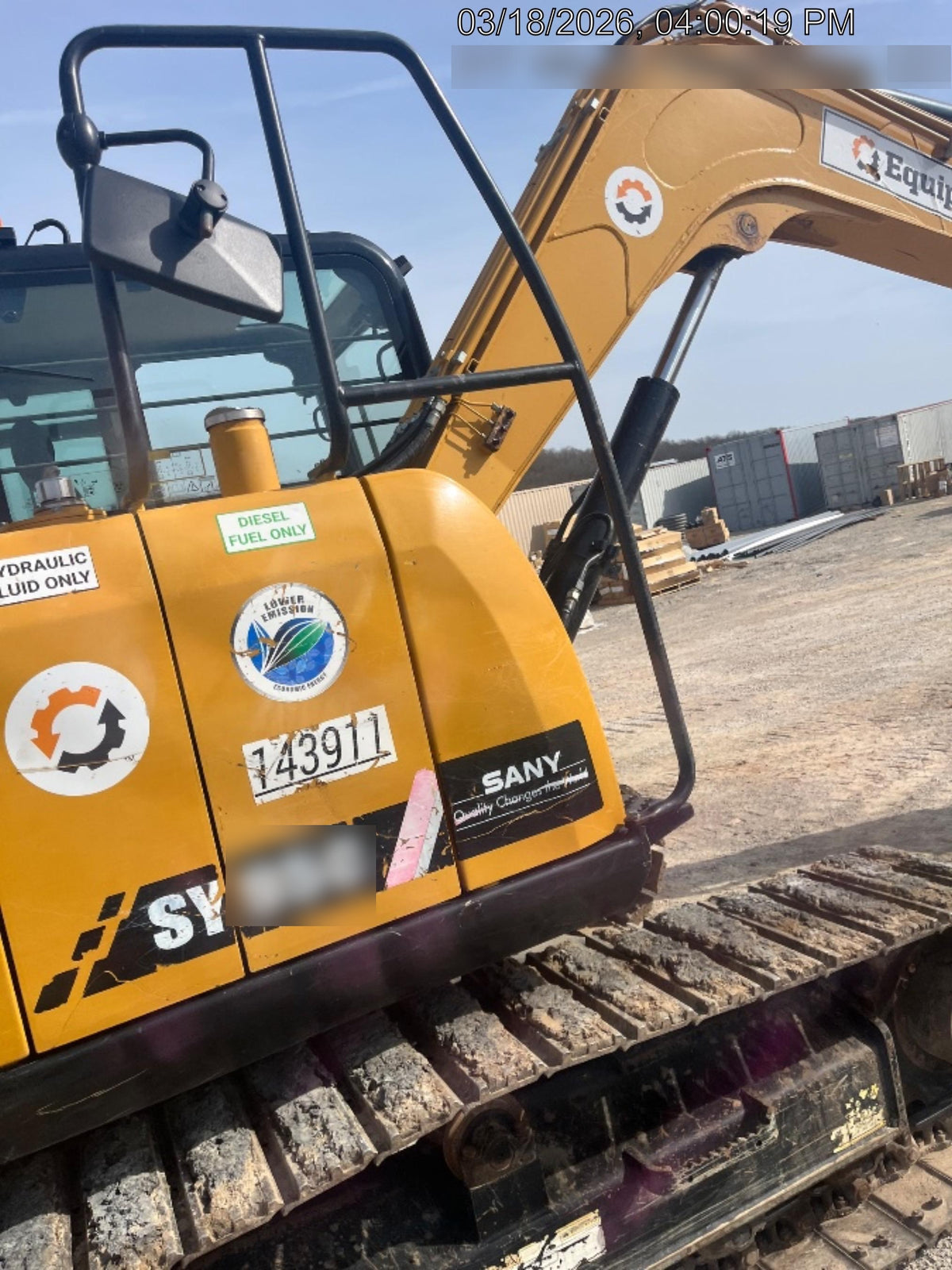 2021 SANY SY95C