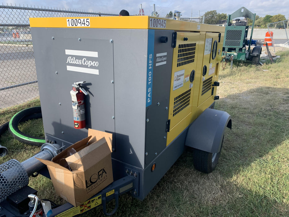 2020 ATLAS COPCO PAS 100 HF CS Enclosed