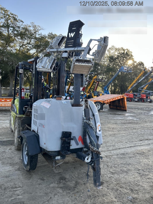 2018 Wacker Neuson LTV6L-MH Wacker Neuson LTV6L Mobile Light Tower w/Fuel Level Sensor Installed