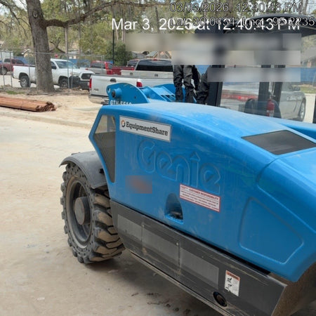 2020 Genie GTH-5519 Cab/Heat/Air, Solid Tires, Work Lights, Beacon, Aux Hydraulics, Back up Alarm