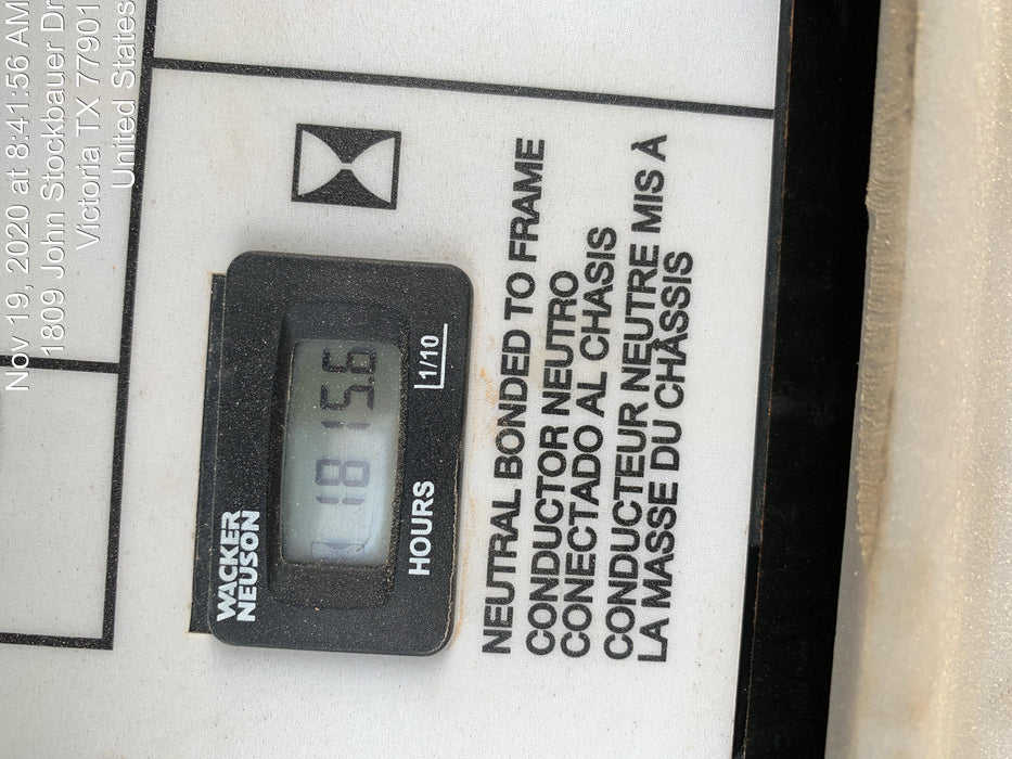 2019 Wacker Neuson LTV6L-MH Standard Options, ES Track Hardware, Fuel Level Sensor