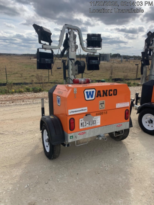 2024 Wanco WLTT-4MM4K Diesel, Deep Sea Controller, Shore Power Plug, Auto Start, (4) 350W LED Floodlights, 4kW Generator, 60 Gal Fuel Tank, 2" Ball, T3