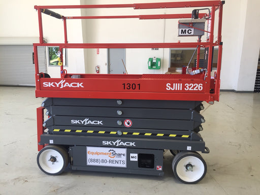 2016 Skyjack SJIII-3226 26' Scissor Lift