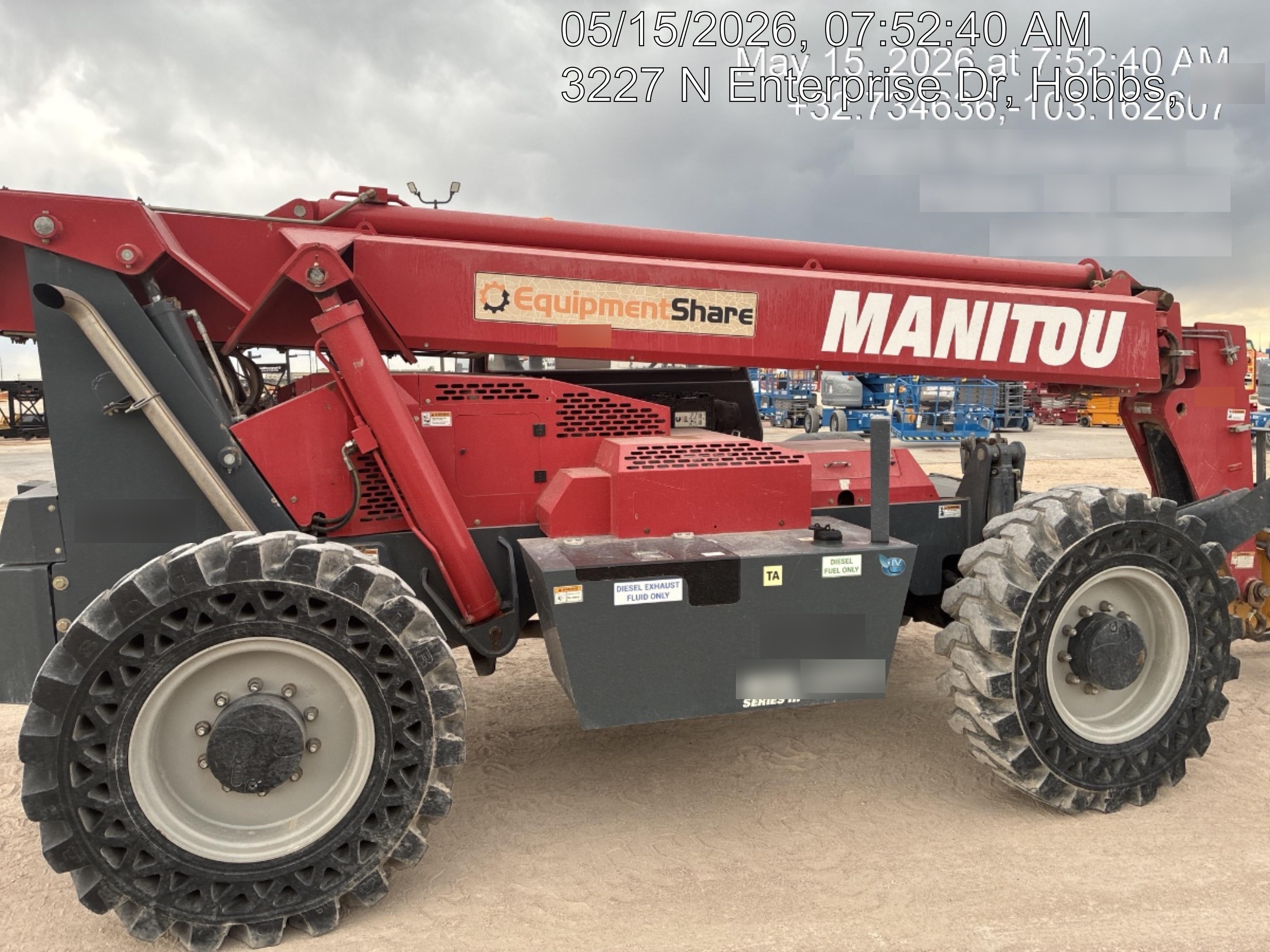 2018 MANITOU MTA10055