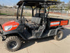 2022 Kubota RTV-X1140W-H Plastic Canopy, Windshield Acrylic Clear, LED Strobe Light, Wire Harness Kit, Back up Alarm