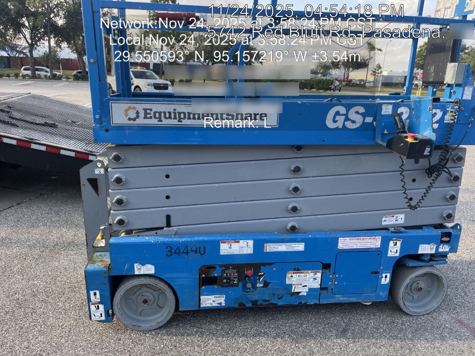 2019 Genie GS-3232 Standard Options