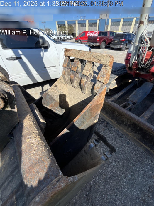 2019 Takeuchi TB290 Takeuchi TB290 Cab/Heat/AC w/Rubber Tracks, Auxiliary Hydraulics, Dozer Blade, Manual QC, 18/24/36" Buckets, Hydraulic Thumb Installed