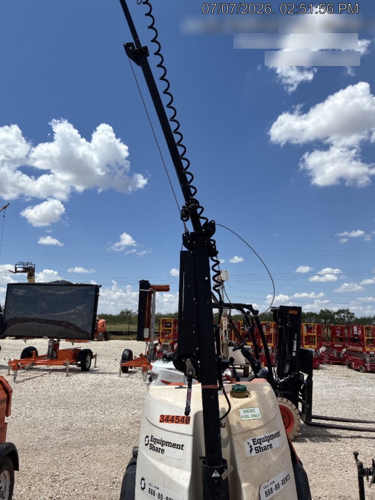 2023 Generac MLT2 Diesel, Flex Switch 120V Input, Powerzone Controller, (4) 320W LED Lights, 4kW Generator, 39.9 Gal Fuel Tank, 2" Ball, T3
