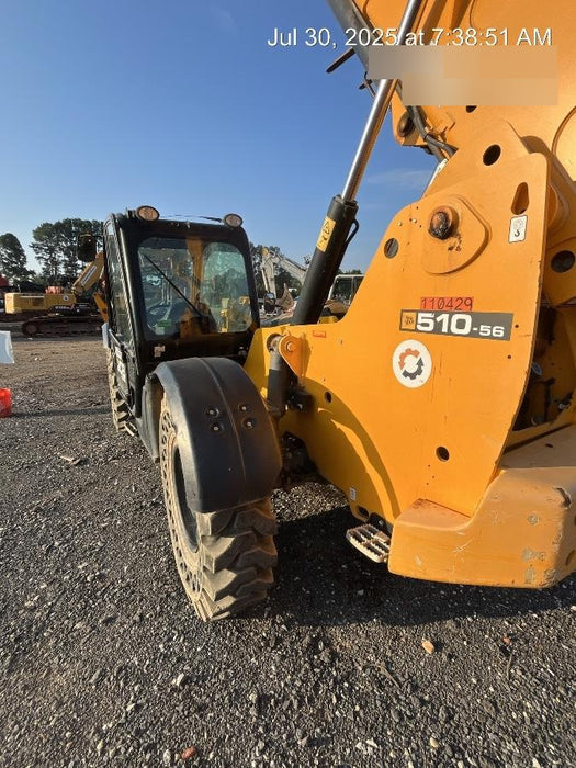 2020 JCB 510-56 Cab/Heat/Air, Solid Tires, Work Lights, Beacon, Aux Hydraulics, Back up Alarm, Lifting Eye, ES Decals