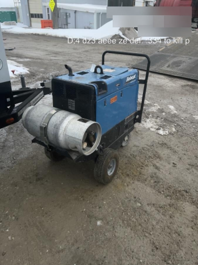 2018 Miller Electric BOBCAT 250 250 amp Propane Welder, Standard w/Running Gear, Bracket,