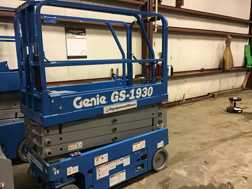 2018 Genie GS-1930 Genie GS-1930 w/Fixed Rail, Chain Entry