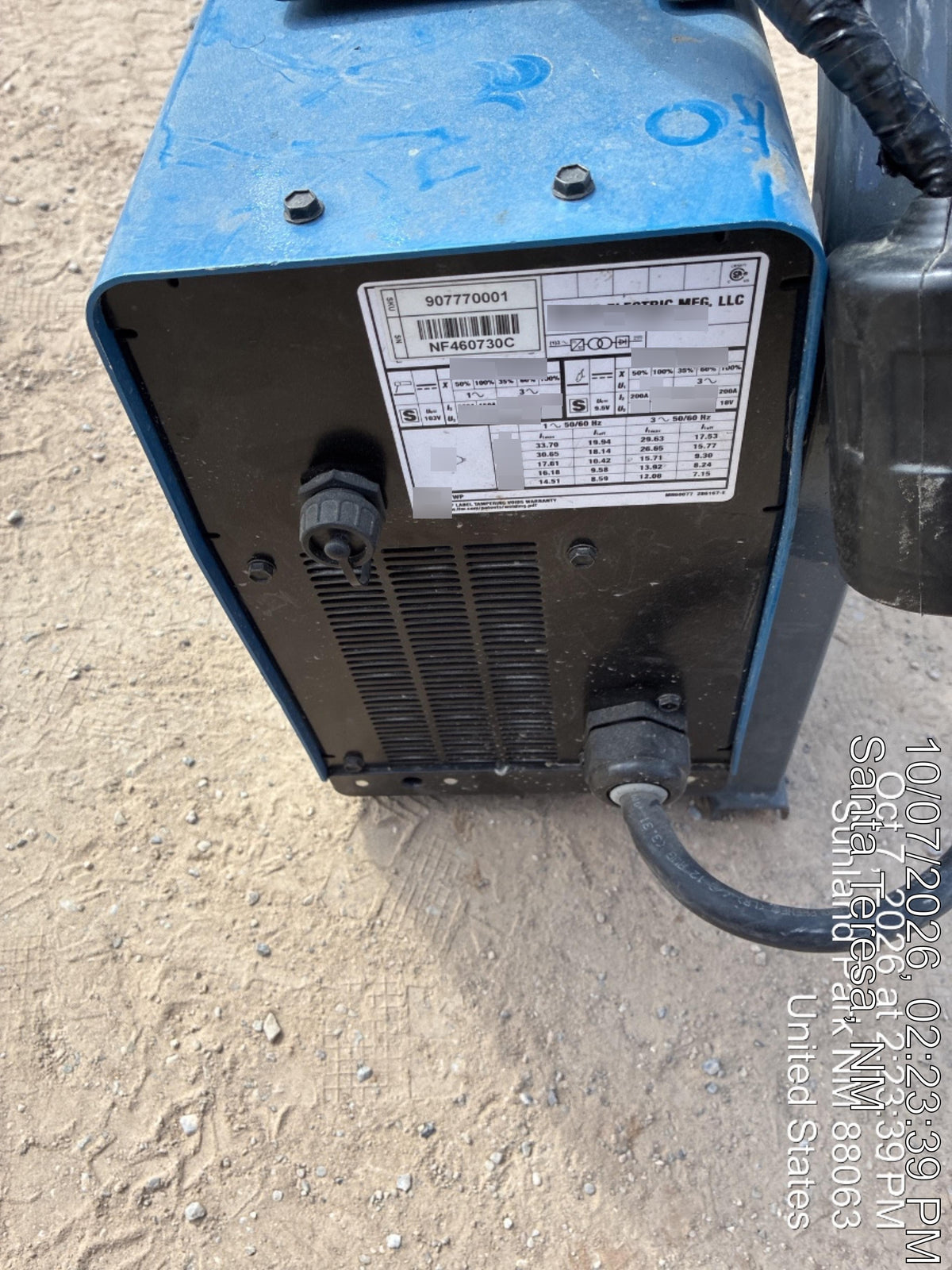 2025 MILLER ELECTRIC CST-282