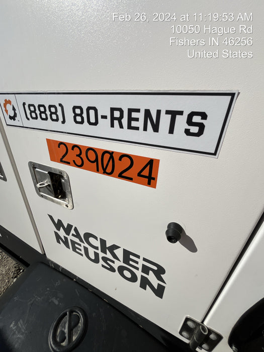 2022 WACKER NEUSON G25