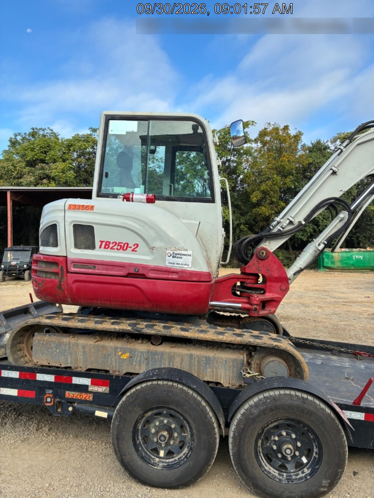 2020 TAKEUCHI TB250-2C