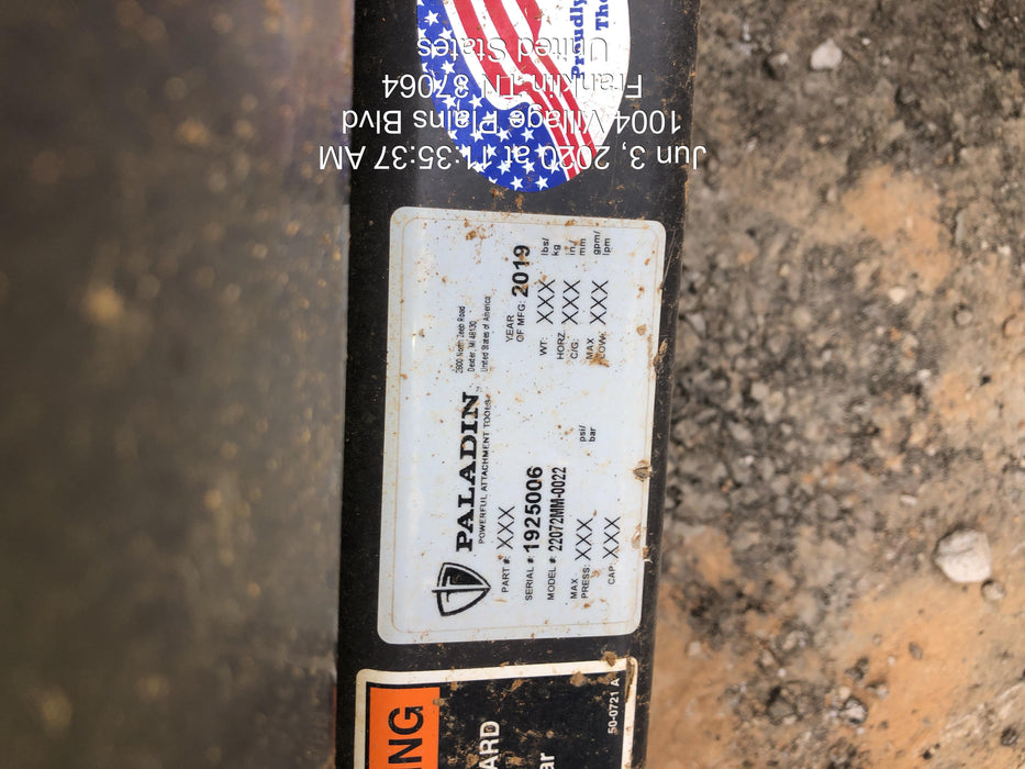 2019 PALADIN Sweepster SB72