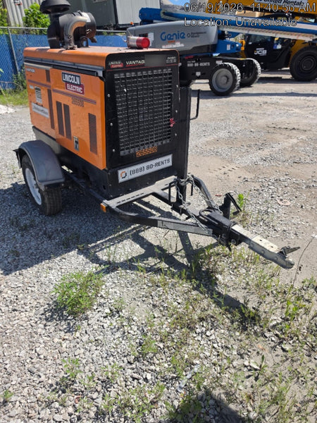 2022 Lincoln Electric Vantage 549X Crosslink Technology, Trailer Mounted, ES Decals, T3
