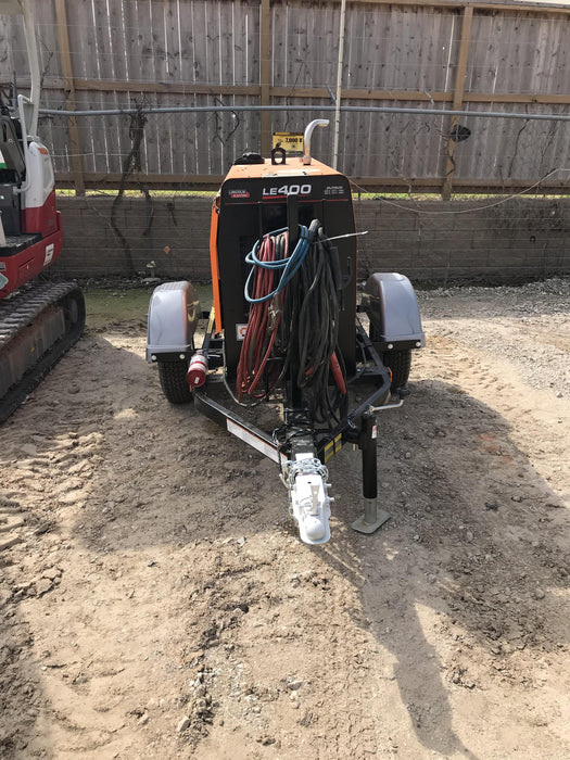 2022 Lincoln Electric LE400 Kubota V1505, Trlr, Cable Rack, Light Kit, ES Decals, T3