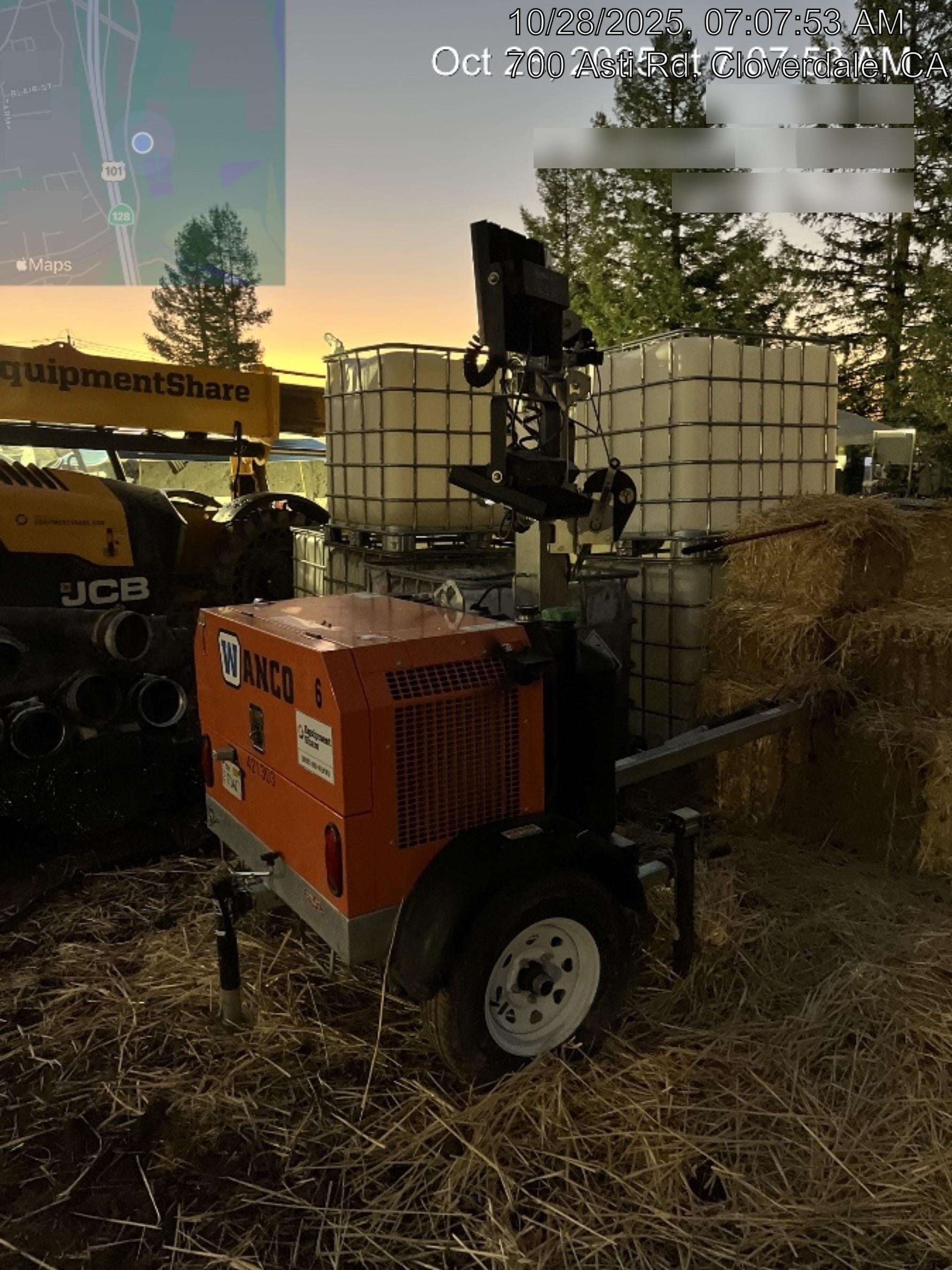 2024 Wanco WLTT-4MM4K Diesel, Deep Sea Controller, Shore Power Plug, Auto Start, (4) 350W LED Floodlights, 4kW Generator, 60 Gal Fuel Tank, 2" Ball, T3