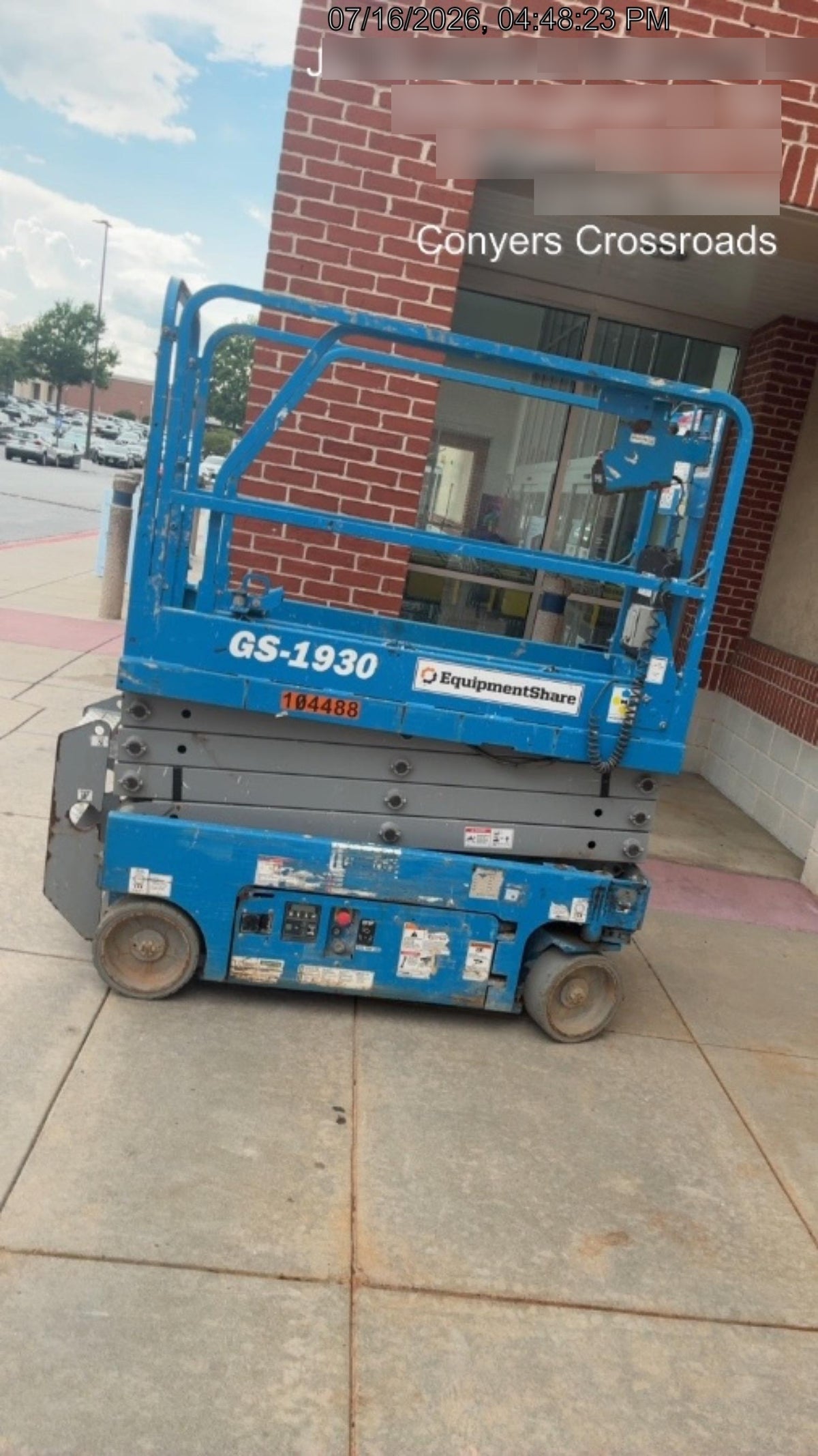 2020 Genie GS-1930 Fixed rails with chain entry gate - Pre A92.20