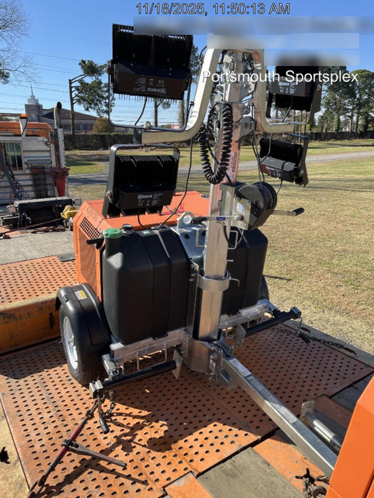 2024 Wanco WLTT-4MM4K Diesel, Deep Sea Controller, Shore Power Plug, Auto Start, (4) 350W LED Floodlights, 4kW Generator, 60 Gal Fuel Tank, 2" Ball, T3