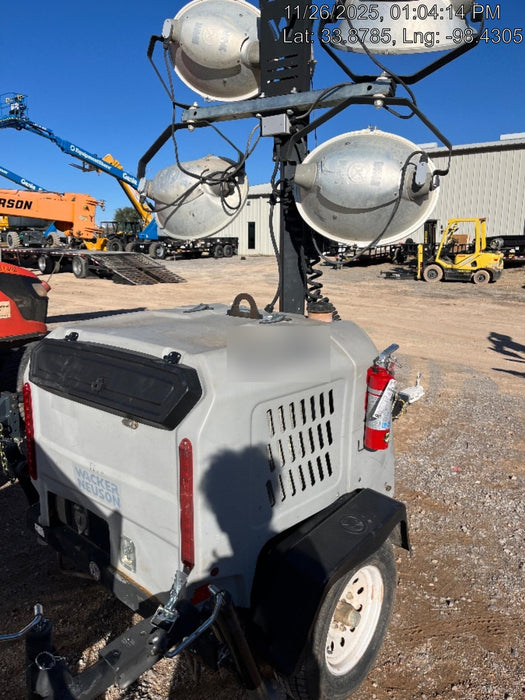 2018 Wacker Neuson LTV6K-MH Wacker Neuson LTV6K Towable Light Tower