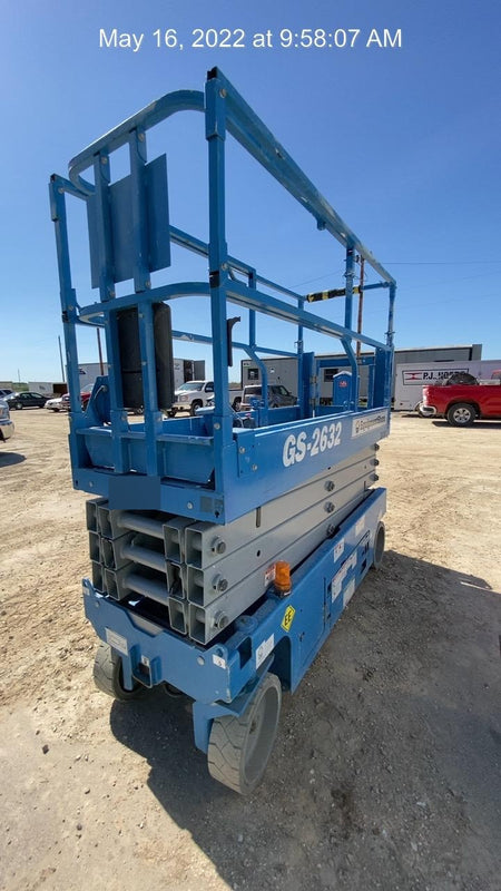 2019 Genie GS-2632 Folding Rails, Swing Gate, EE Rated