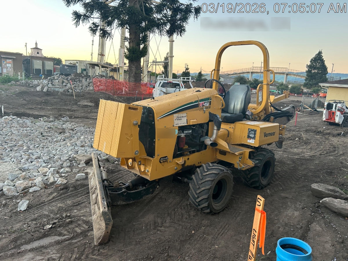 2019 VERMEER RTX450