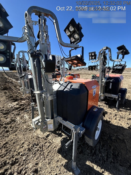 2023 Wanco WLTT-4MM4K Diesel, Deep Sea Controller, Shore Power Plug, Auto Start, (4) 350W LED Floodlights, 4kW Generator, 60 Gal Fuel Tank, 2" Ball, T3