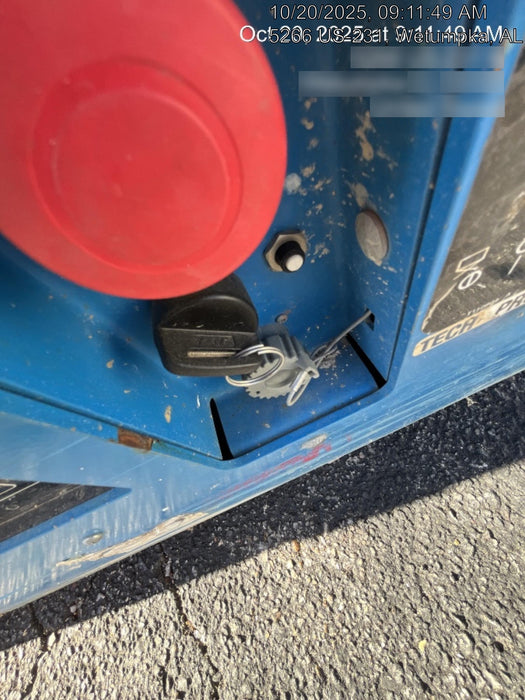 2020 Genie GS-1930 Solid Non Marking Tires, Beacon, Folding rails with half height swing gate