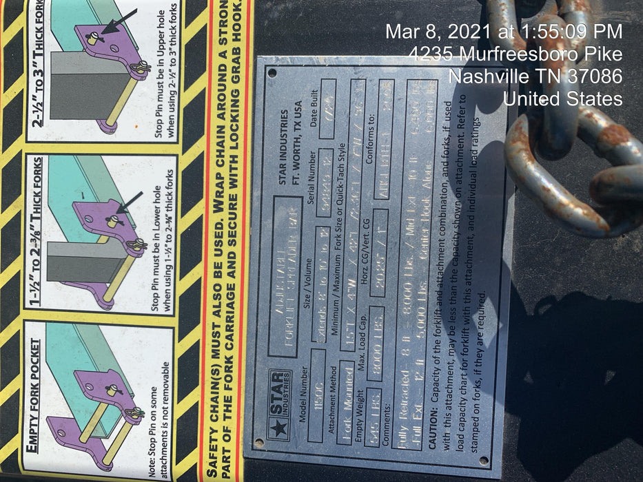 2020 STAR INDUSTRIES 1150C