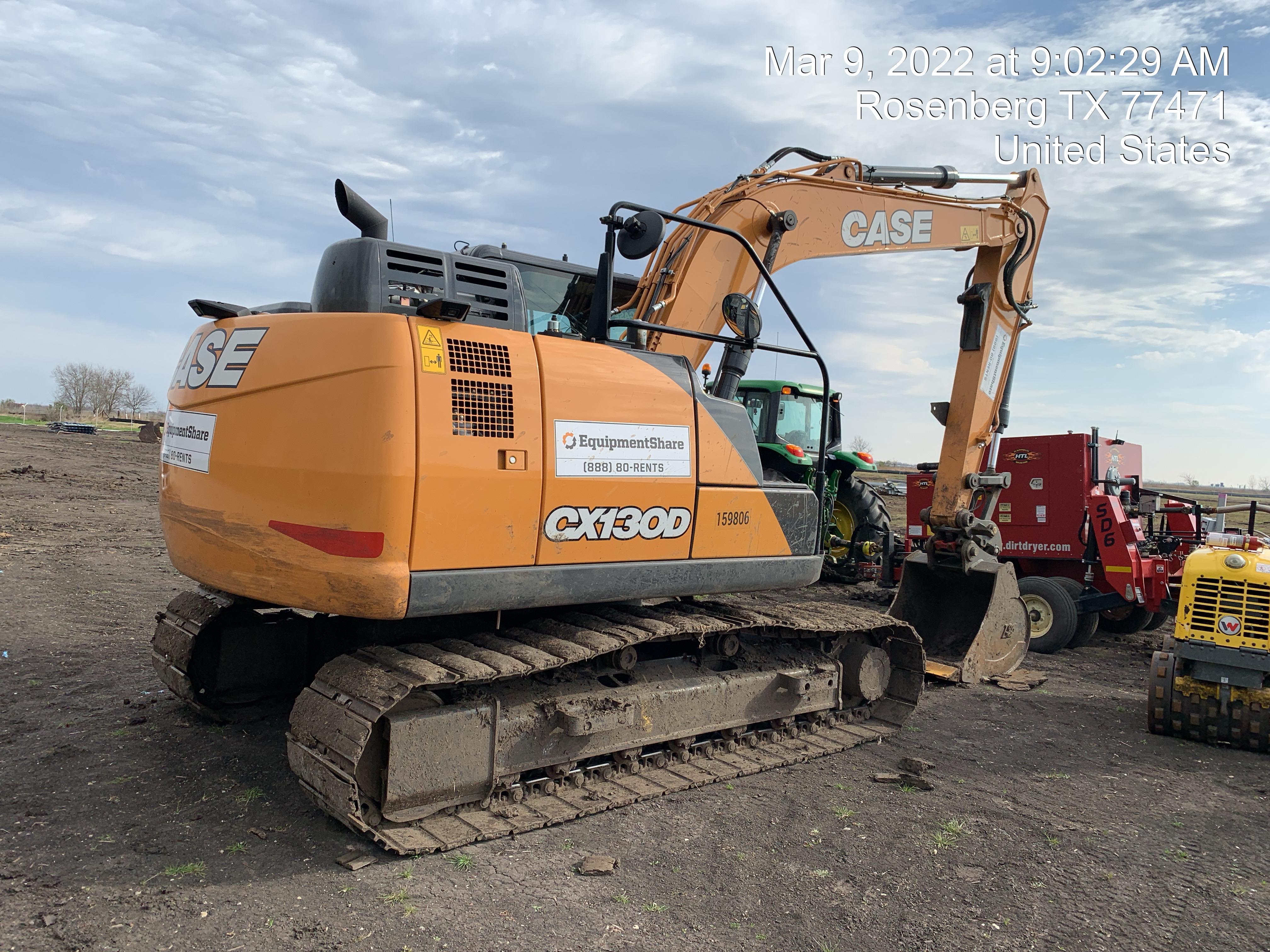 2021 CASE CX130D