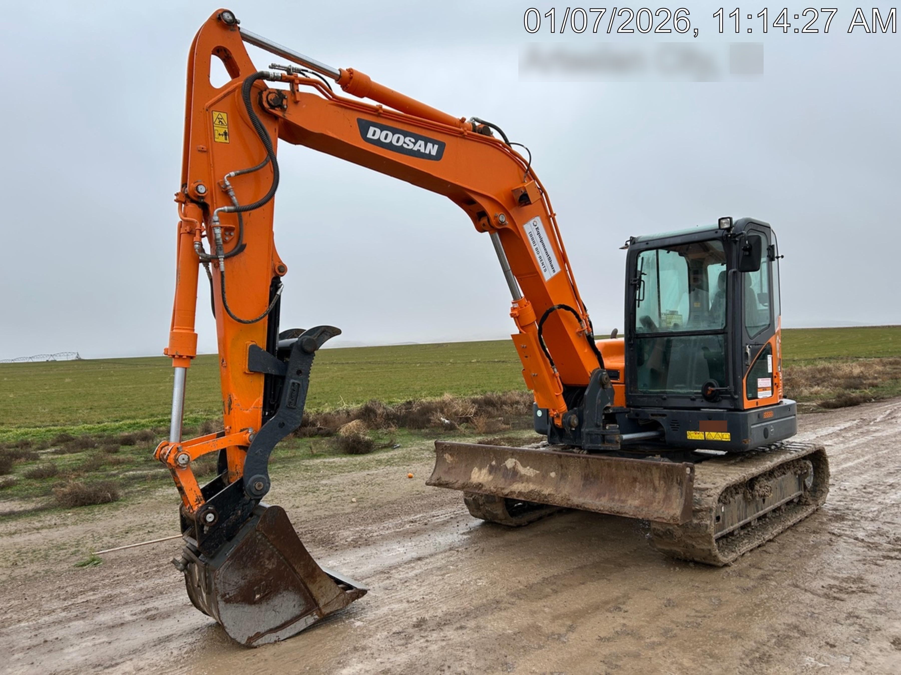 2020 DOOSAN DX85R-3