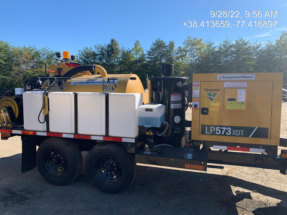 2022 Vac-Tron LP573XDT T4 Koehler Diesel Engine, 500 Gallon Debris Tank, x2 100 Gallon Water Tanks