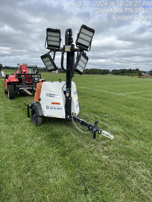 2023 Generac MLT2 Diesel, Flex Switch 120V Input, Powerzone Controller, (4) 320W LED Lights, 4kW Generator, 39.9 Gal Fuel Tank, 2" Ball, T3