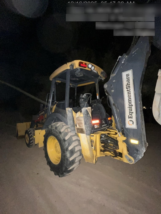 2020 John Deere 310LEP Canopy, 4WD, Standard Stick, Pilot Controls, 2 Way Hydraulics, TAG Manual QC