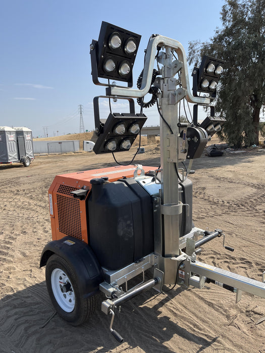 2024 Wanco WLTT-4MM4K Diesel, Deep Sea Controller, Shore Power Plug, Auto Start, (4) 350W LED Floodlights, 4kW Generator, 60 Gal Fuel Tank, 2" Ball, T3