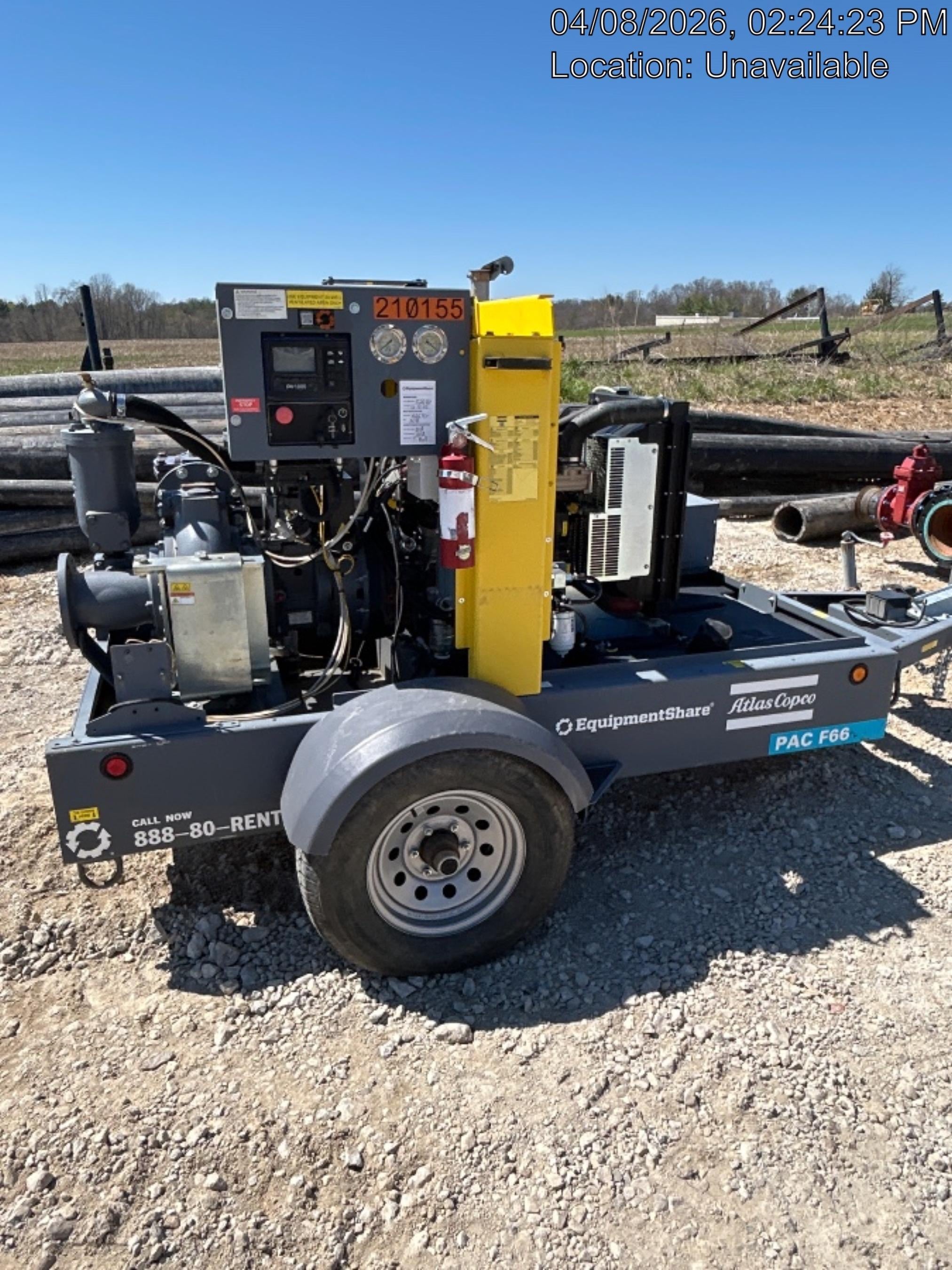 2022 ATLAS COPCO PAC F66 KD