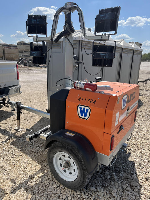 2024 Wanco WLTT-4MM4K Diesel, Deep Sea Controller, Shore Power Plug, Auto Start, (4) 350W LED Floodlights, 4kW Generator, 60 Gal Fuel Tank, 2" Ball, T3