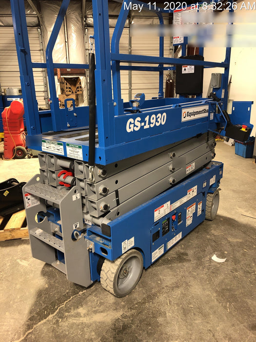 2020 Genie GS-1930 Fixed rails with chain entry gate - Pre A92.20