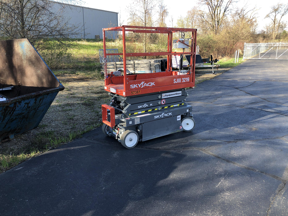 2018 Skyjack SJIII-3219 Standard Rental Specs