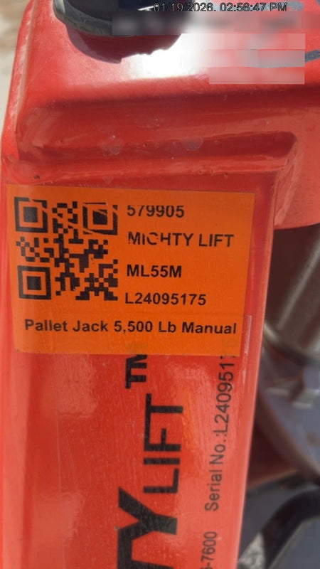 2025 MIGHTY LIFT ML55M