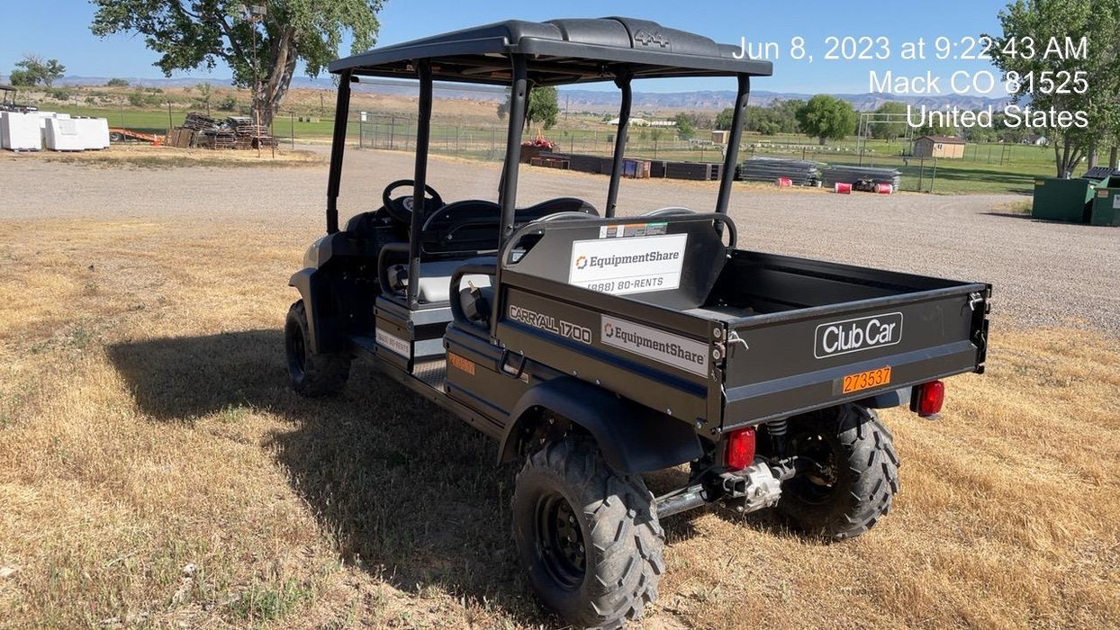 2023 Club Car CA1700D Canopy, Diesel, 4 Passenger