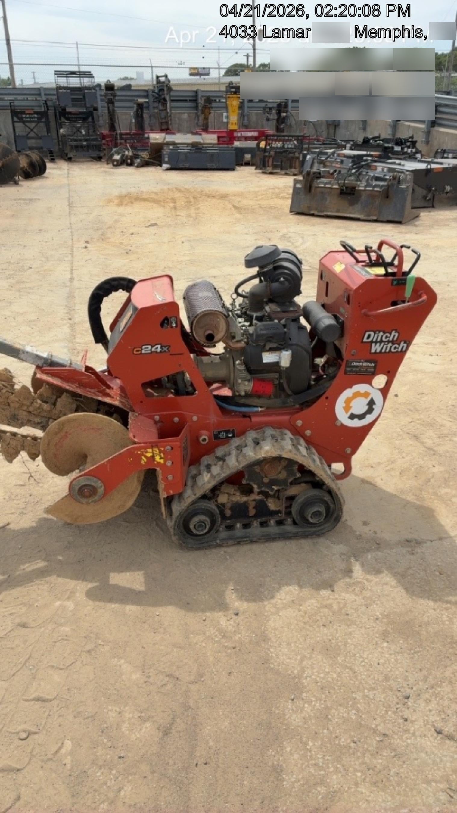 2020 DITCH WITCH C24XA