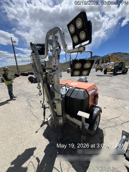 2024 Wanco WLTT-4MM4K Diesel, Deep Sea Controller, Shore Power Plug, Auto Start, (4) 350W LED Floodlights, 4kW Generator, 60 Gal Fuel Tank, 2" Ball, T3