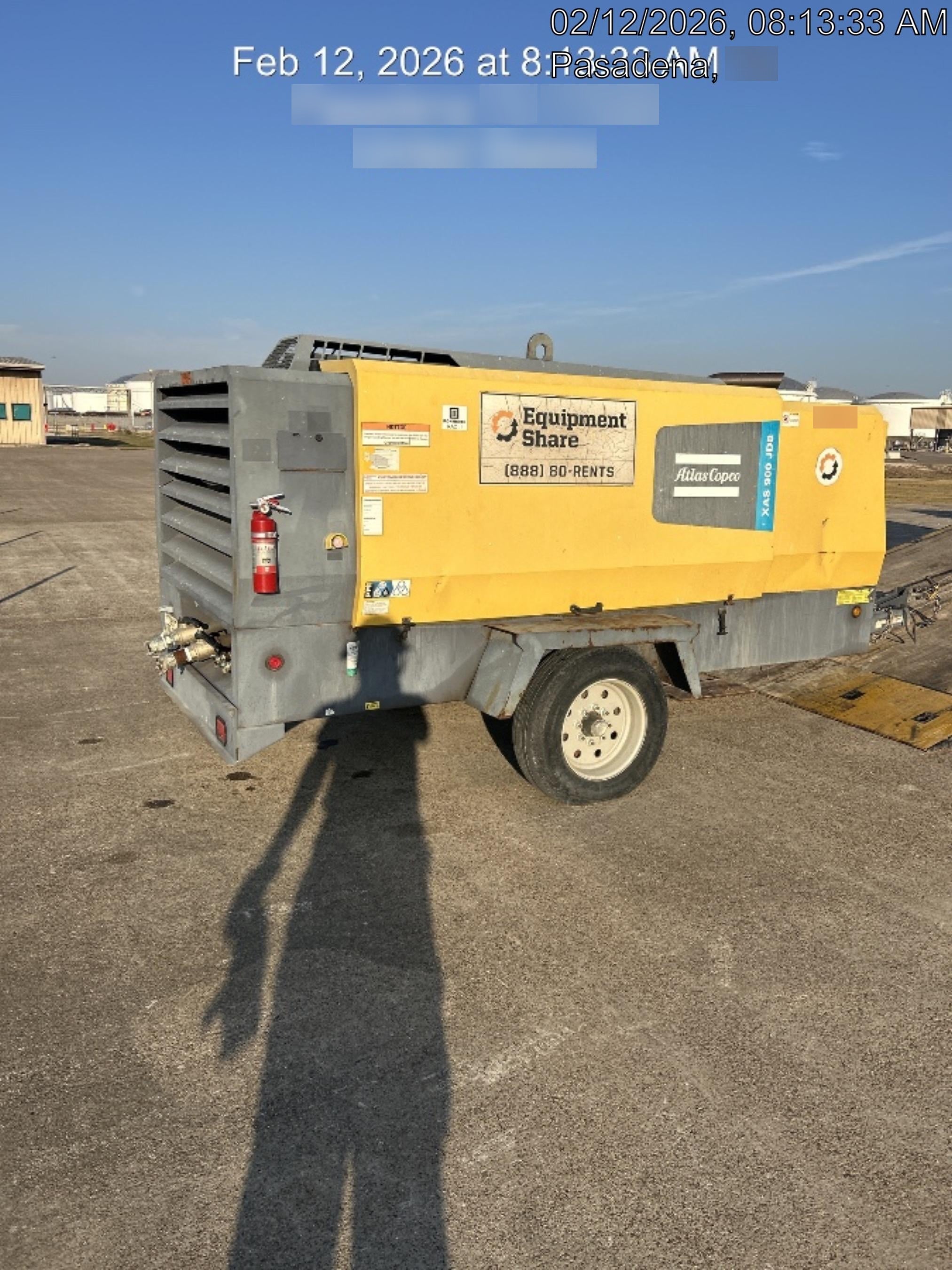 2020 ATLAS COPCO XAS 900